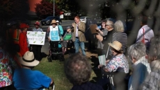 B.C. seniors stage rally, seeking park for elders